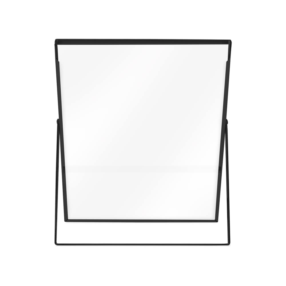 Laura Ashley 2x3 Rose Gold Flat Metal Picture Frame (Vertical) with Pull-Out Easel Stand, Made for Tabletop, Counterspace, Shelf and Desk (2x3, Rose Gold)