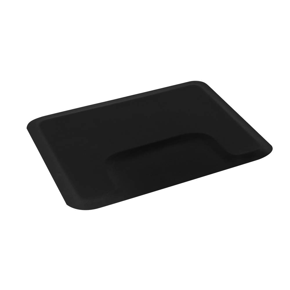 OmySalon 3' x 4' Barber Floor Mat Anti Fatigue for Stylist Standing, 1/2'' Thick Comfort Matt Square Base for Salon Styling Chair, Hair Cutting Hairdressing Beauty Equipment
