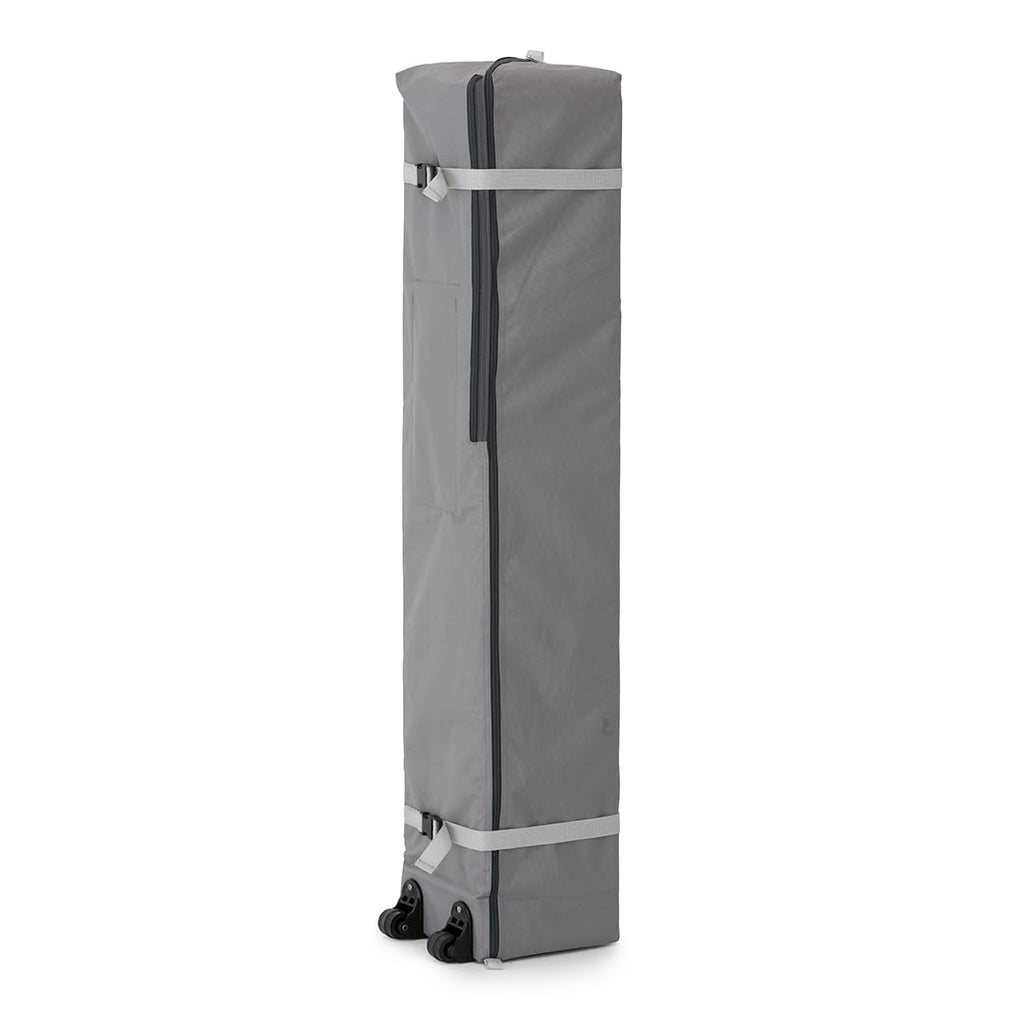 Core Instant Straight Leg Canopy Tent with Adjustable Sun Wall, 6 ft x 4 ft , Gray