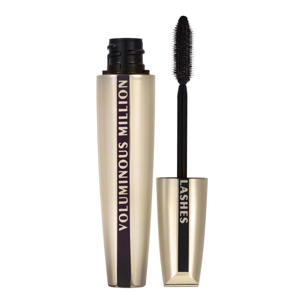 L’Oreal Paris Voluminous Million Lashes Mascara, 635 Blackest Black (Pack of 2)