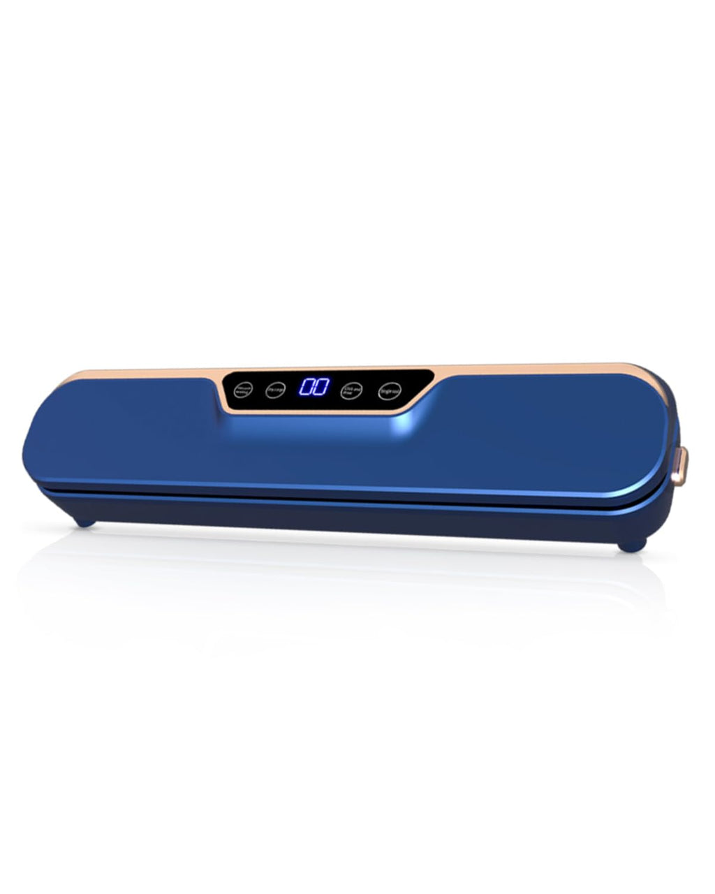Vacuum Sealer for Food, 95kPa Food Vacuum Saver Sealer Machine, 12L/min 135W Fast-Sealing with Auto Tear-Cut,Digital Timer, Built-in Bag Storage, Cutter and One Bag Roll, 9-in-1 Compact Vacuum Sealer