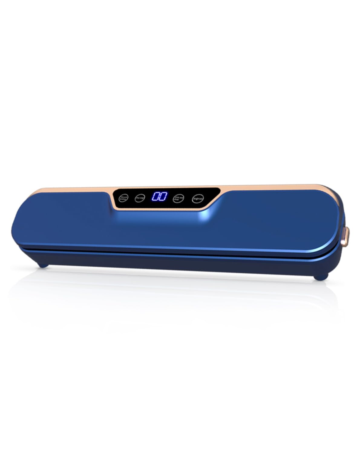 Vacuum Sealer for Food, 95kPa Food Vacuum Saver Sealer Machine, 12L/min 135W Fast-Sealing with Auto Tear-Cut,Digital Timer, Built-in Bag Storage, Cutter and One Bag Roll, 9-in-1 Compact Vacuum Sealer