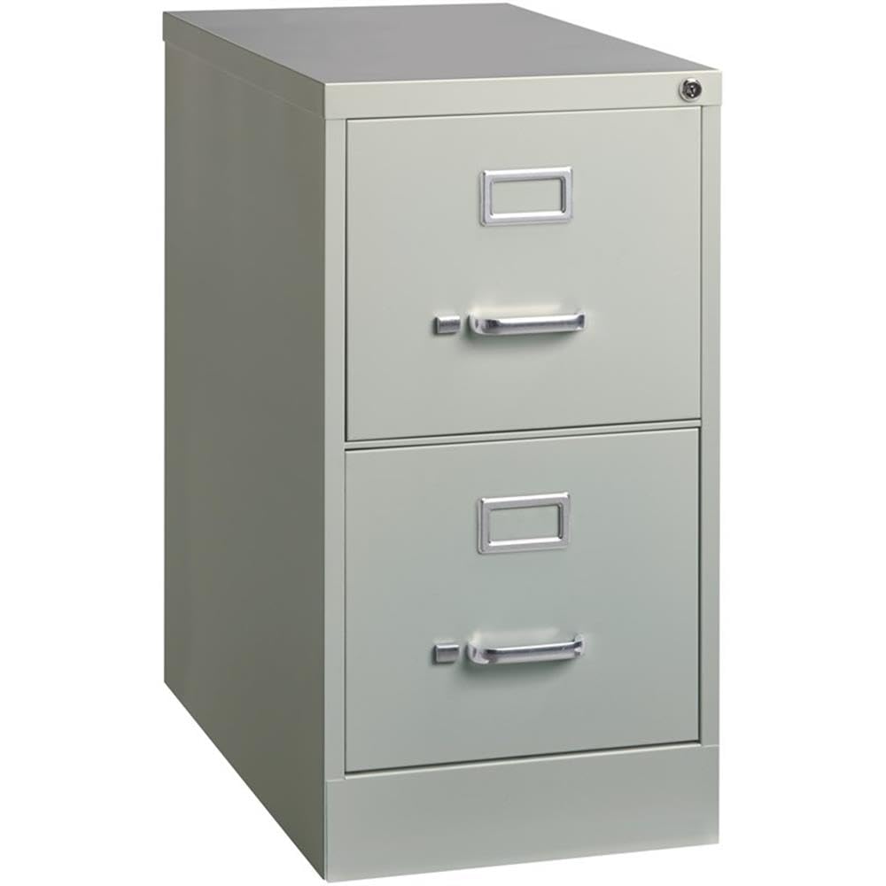 Pemberly Row 4 Drawers 52" Vertical Beige Metal Filing Cabinet Lockable Pre-Assembled Stationary Letter Size for Home, Office