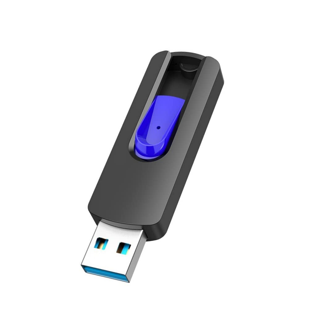 16GB Flash Drive 10 Pack, JUANWE USB 3.0 Flash Drives, Bulk Flash Drive 16 GB Thumb Drive Mutipacks, USB Drive 3.0 Retractable Memoria USB Jump Drive for Data Storage & Backup, Blue