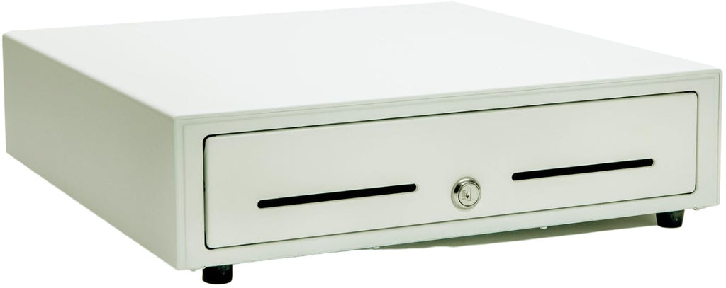 Star Micronics CD3-1616 5 Bill / 8 Coin Value Series Cash Drawer with 2 Media Slots and Included Cable (16" x 16") - Black