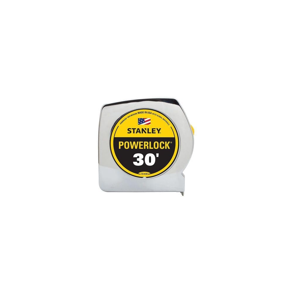 Stanley 33-231 3-Meter x 1/2-Inch Heavy Duty Powerlock Tape Rule With Metal Case