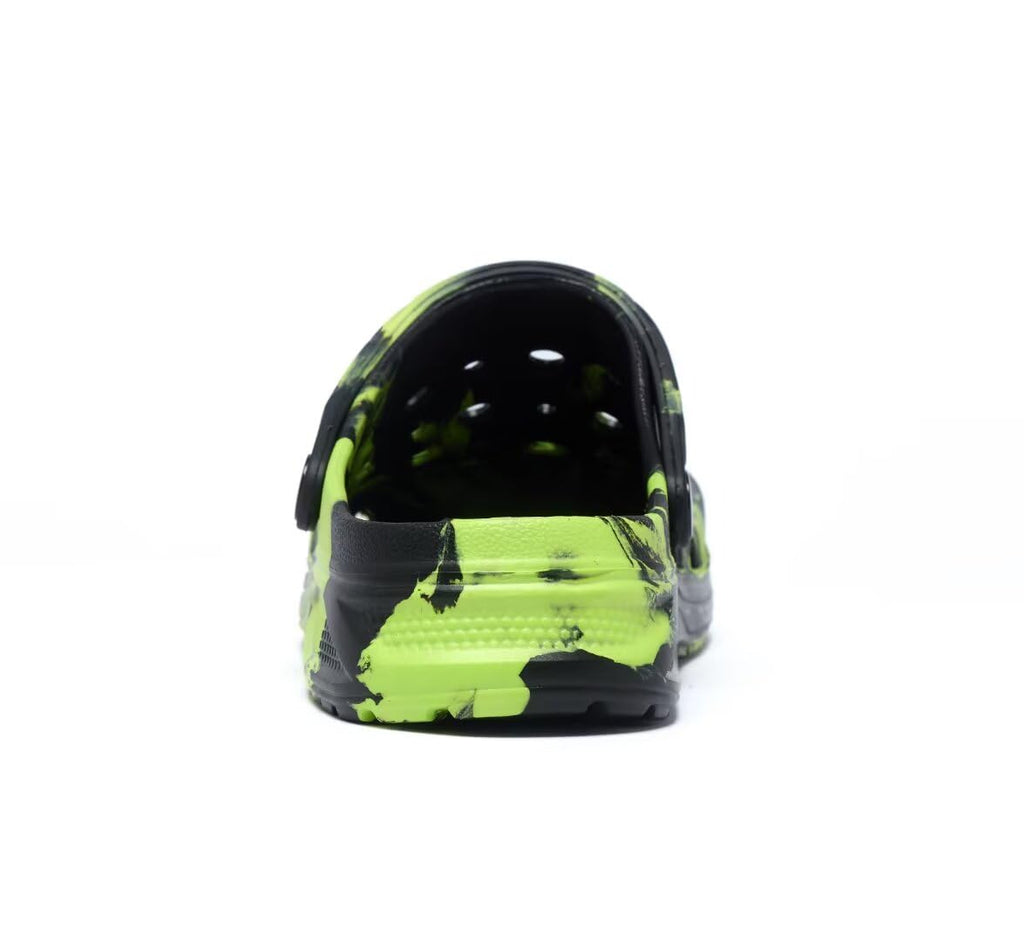 Kids Boys&Girls Black Camouflage Clogs Children's Beach Shoes Classic Marbled Tie Dye Clog Little Kid