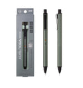 KURUTOGA Mitsubishi Pencil Mechanical Pencil Metal 0.5mm Nocturne Black M5KH1P.24 With Original Stylus Ballpoint Touch Pen