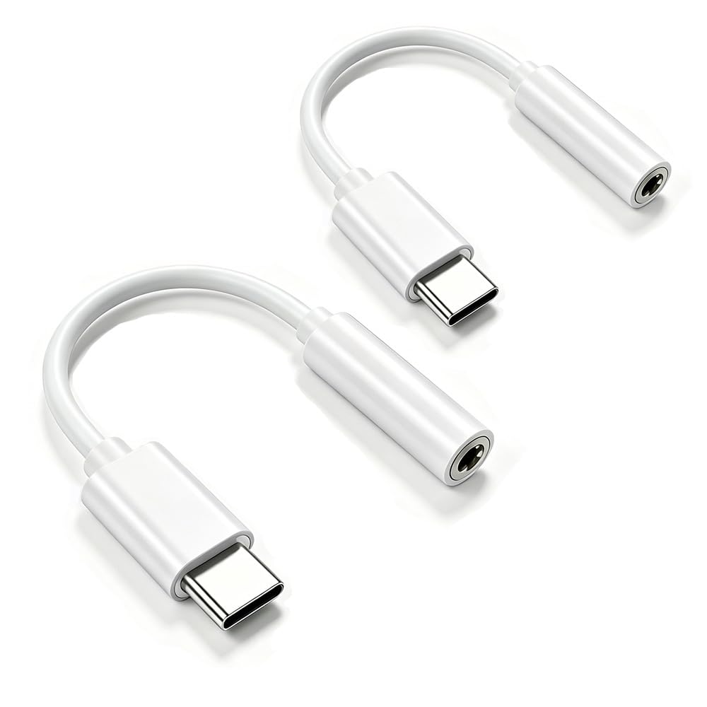 Adaptador USB tipo C a conector de auriculares hembra de 3.5 mm (Negro), cable USB C a auxiliar de audio compatible con Pixel 4 3 2 XL, Samsung Galaxy S21 S20 Ultra S20+ Note 20 10 S10 S9 Plus para