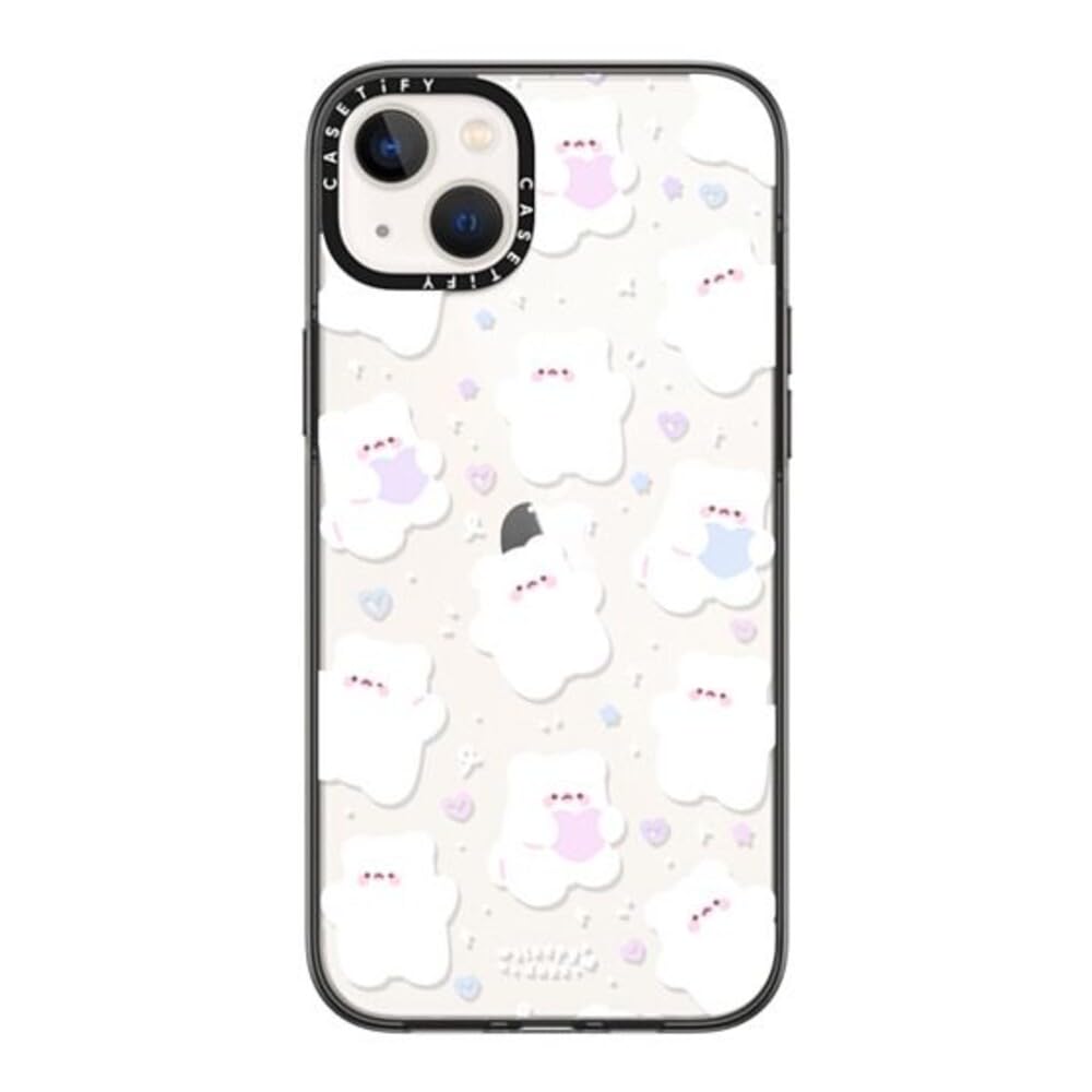 CASETiFY Compact Case for iPhone 13 [Lightweight / 4 ft. 2X Military Grade Drop Protection/Slim] - #1 Mom - Clear Black