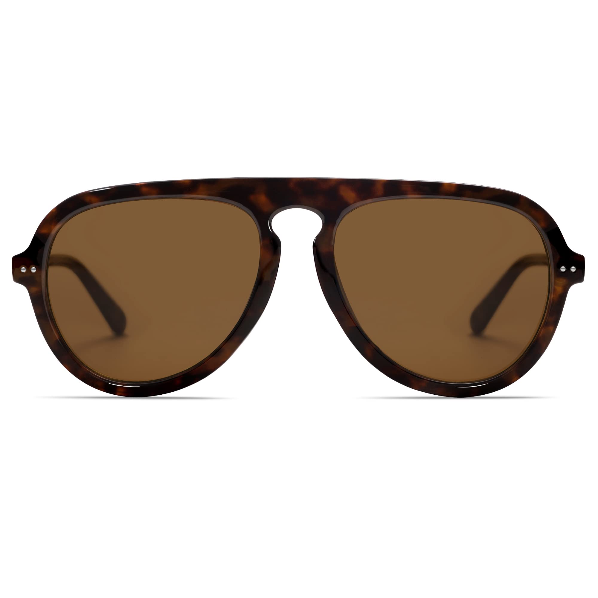 SOJOS Retro Aviator Sunglasses Womens Mens Vintage Plastic Frame Shades Lentes De Sol Para Mujer SJ2255