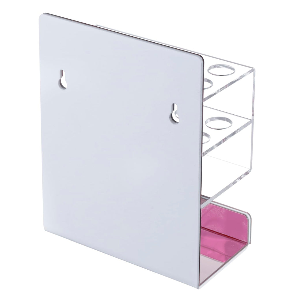 MyGift Dry Erase Marker Holder 10 Slots Whiteboard Marker Holder for Wall Dry Erase Eraser Holder Wall Mount Black