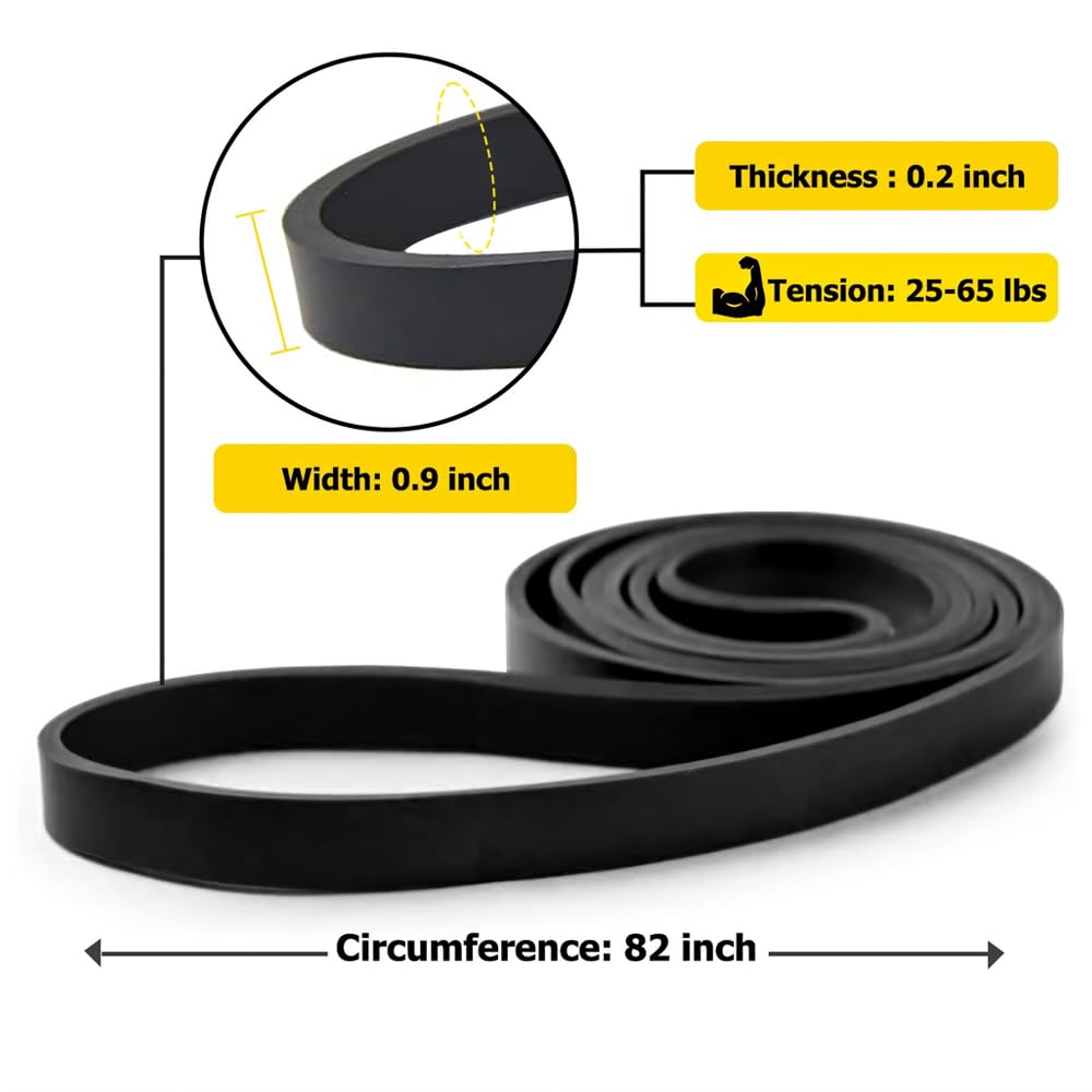 ROSAPOAR Resistance Band Pull up Band Fitness Exercise Bands Natural Latex for Workout Body Stretch Powerlifting Band Fitness Sport Training at Home/The Gym