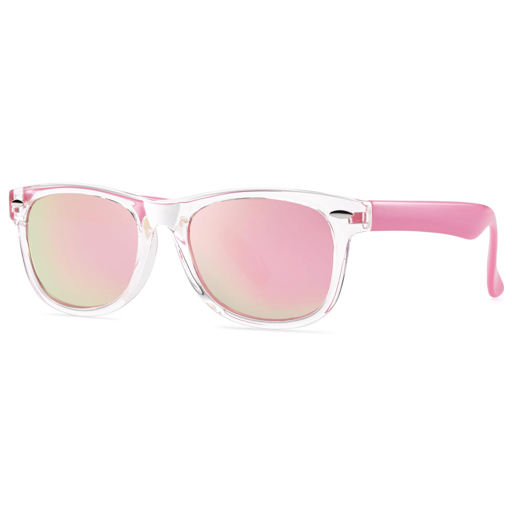 Pro Acme Kids Polarized Sunglasses, Flexible TPEE Frame Shades for Toddler Girls Boys, Ages 3-12