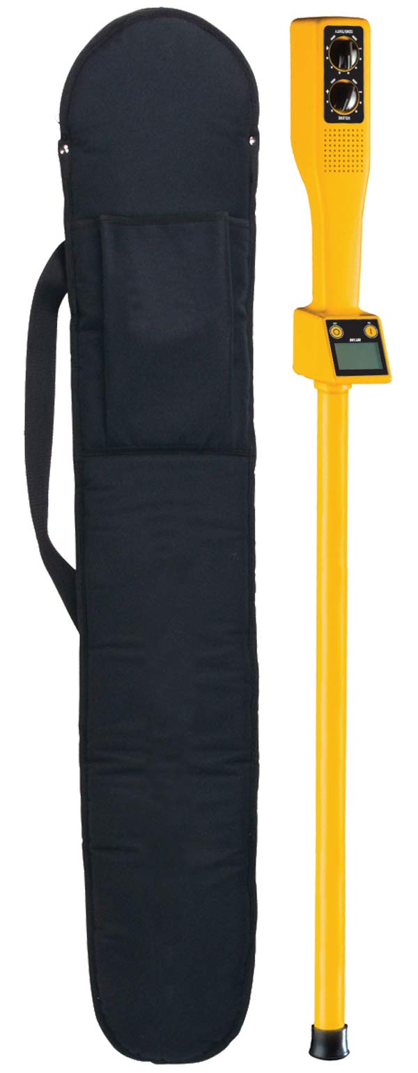 BOSCH CST/berger 19-550 Magna-Trak 100 Magnetic Locator with LCD Screen, Sensitivity & Volume Controls - Detects Ferrous Metals (Pins, Pipes, Tanks) Underground and in Water - Includes Soft Case