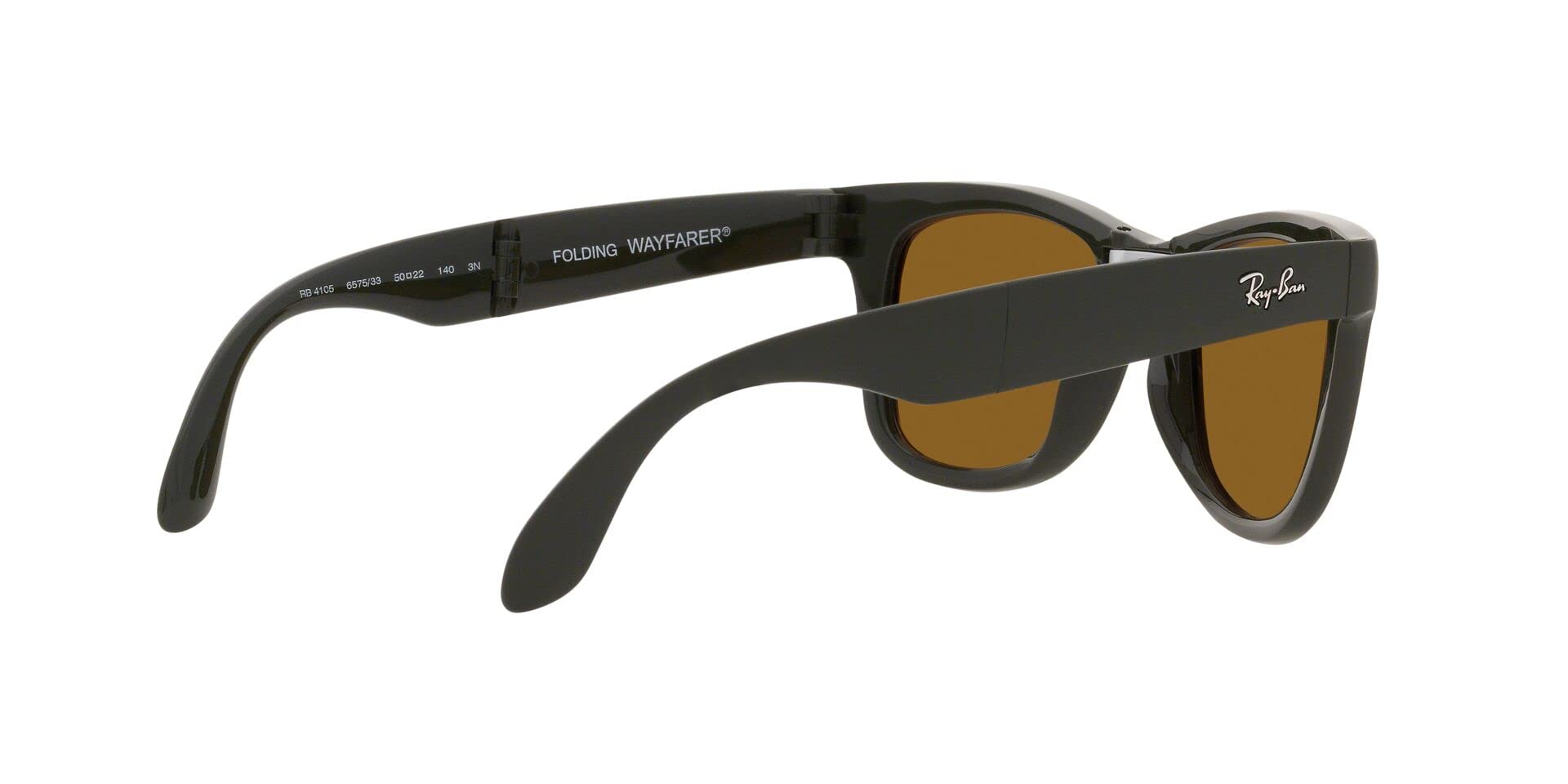 Ray-Ban RB4105 Folding Wayfarer Square Sunglasses