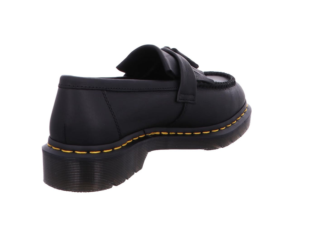Dr. Martens Unisex Adult Adrian Yellow Stitch Leather Loafers
