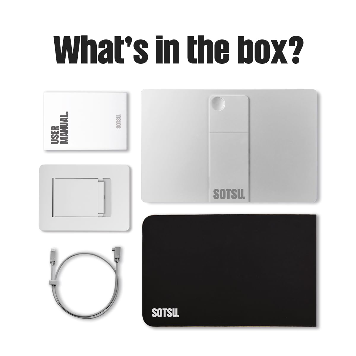 SOTSU FlipAction Pro 16" Gen2 Premium Portable Monitor | Super Compact | Pivot Rotate | 2560x1600 DCI P3 | 120Hz | 400 Nits | Full Metal CNC | Perfect Match for Mac and Windows (Metallic Gray)