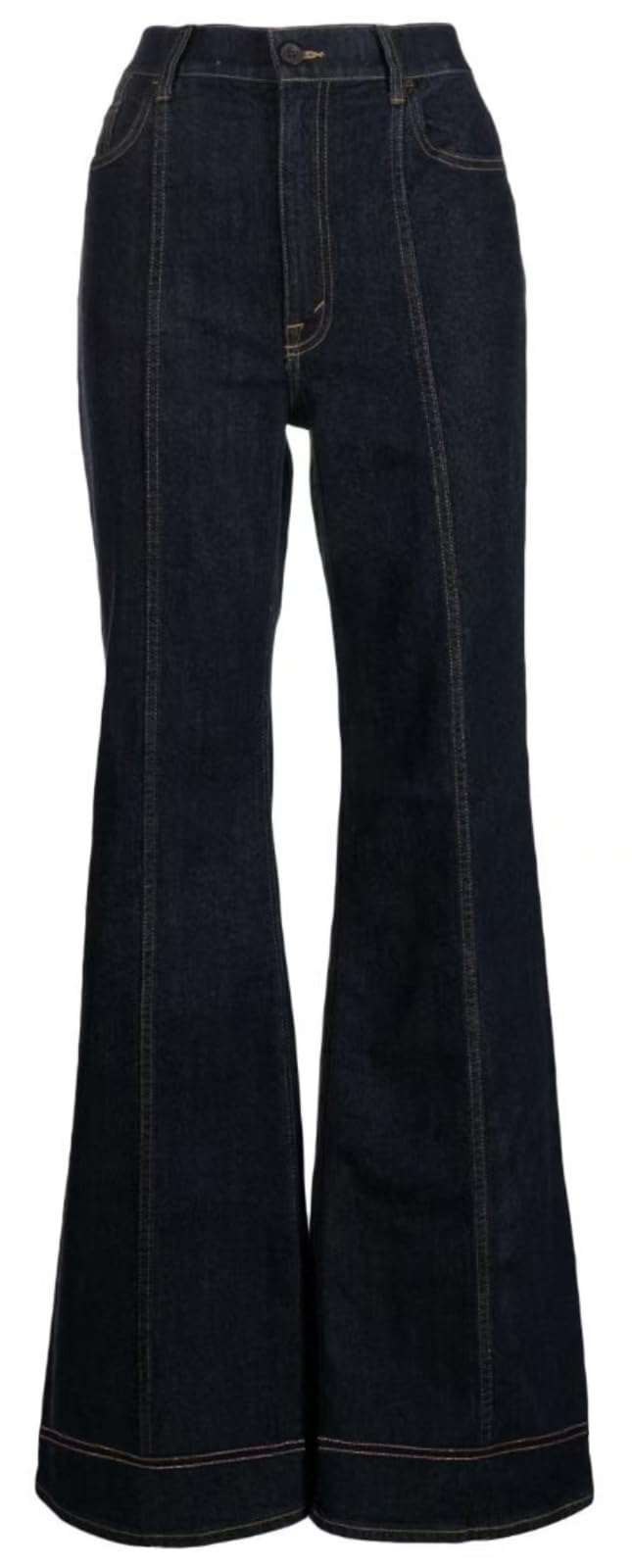 Bell Bottom Jeans for Women Ripped High Waisted Classic Flared Denim Pants