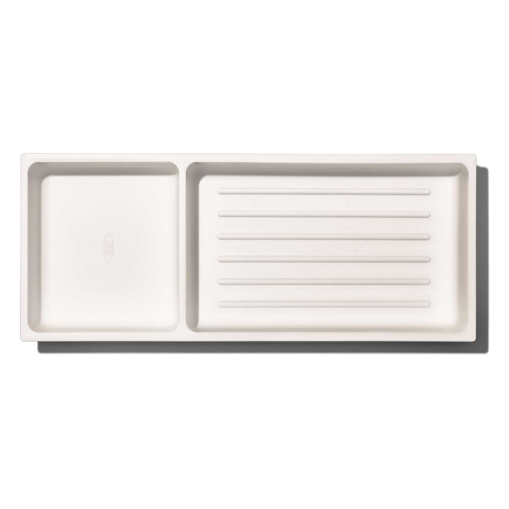 OXO Good Grips Drawer, Large Expandable Kitchen Tool Organizer, White
