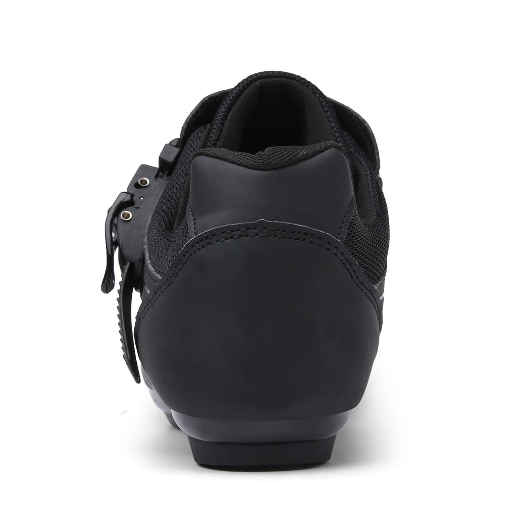 Mens Womens Cycling Shoes Compatible with Peloton Indoor Bicycle Pedals Clip in Road Bike Shoes Pre-Installed with Look Delta Cleats