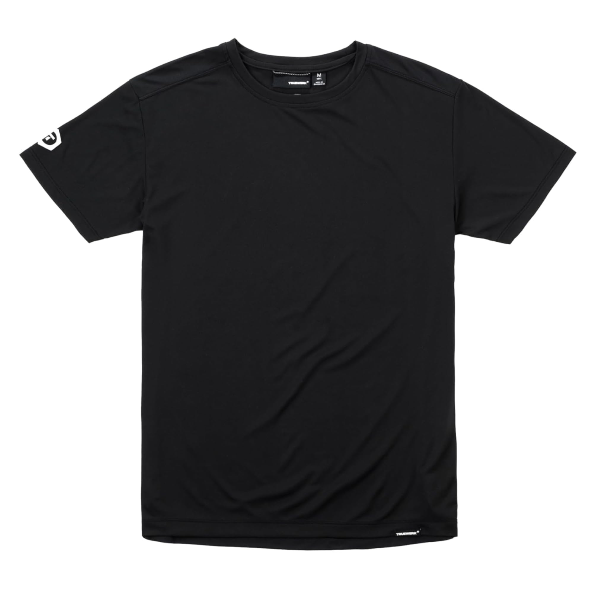 TRUEWERK Men's UPF 50+ Sun Protection Shirt - B1 Short Sleeve Work Tee, Moisture Wicking, Lightweight