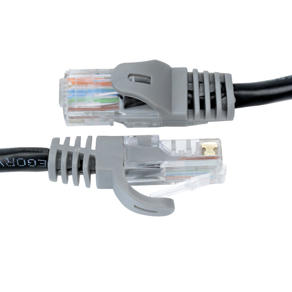 Mediabridge CAT6 Ethernet Patch Cable (3 ft) RJ45 Connectors with Gold Plated Contacts (10gbps)