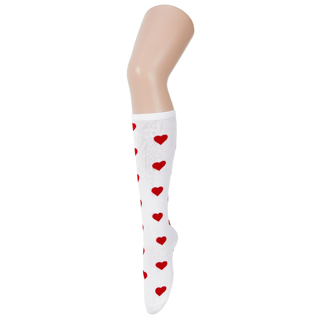 Century Star Knee High Striped Socks for Women - Long Thin Tube Sports Thigh High Socks Tall Stockings