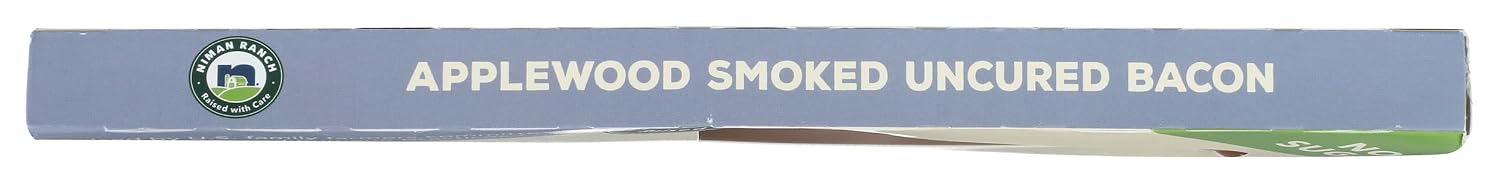 Niman Ranch, Applewood Smoked Uncured Bacon, 12 oz