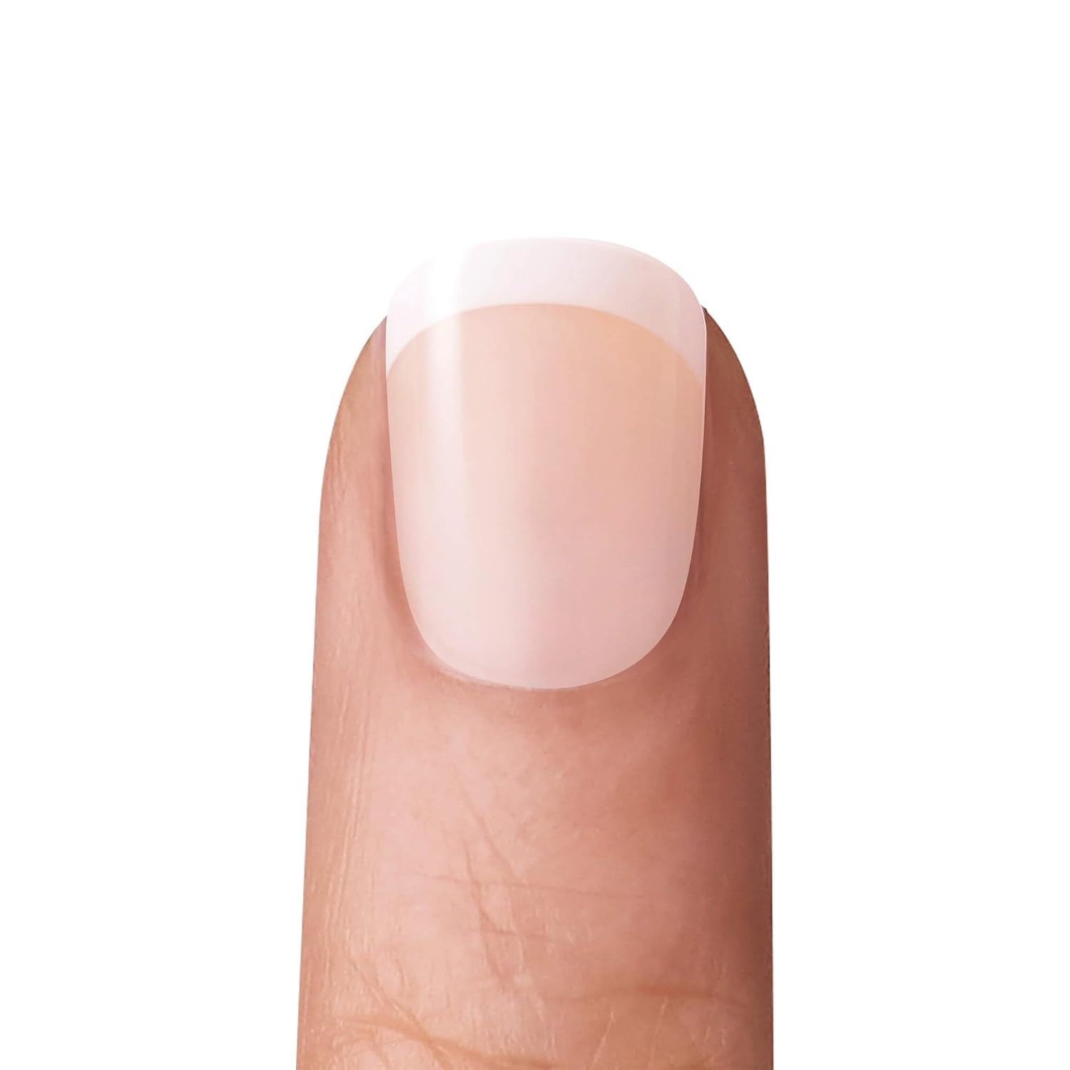 KISS Salon Acrylic, Press On Nails, Nail glue included, 'Crush Hour', White, Petite Size, Squoval Shape, Includes 28 Nails, 2g glue, 1 Manicure Stick, 1 Mini File