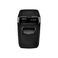 Fellowes AutoMax Micro-Cut 100M Commercial Office Auto Feed 2-in-1 Paper Shredder with 100-Sheet Capacity, Black
