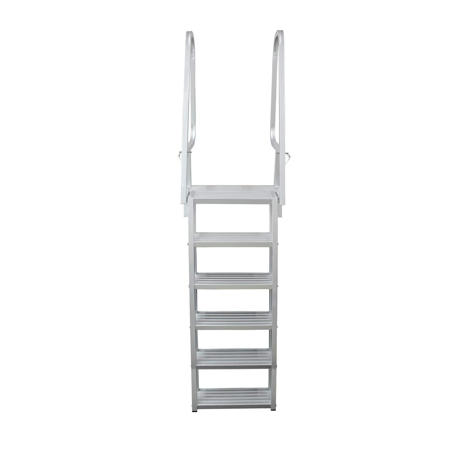 Extreme Max 3005.4122 Deluxe Flip-Up Dock Ladder - 6-Step