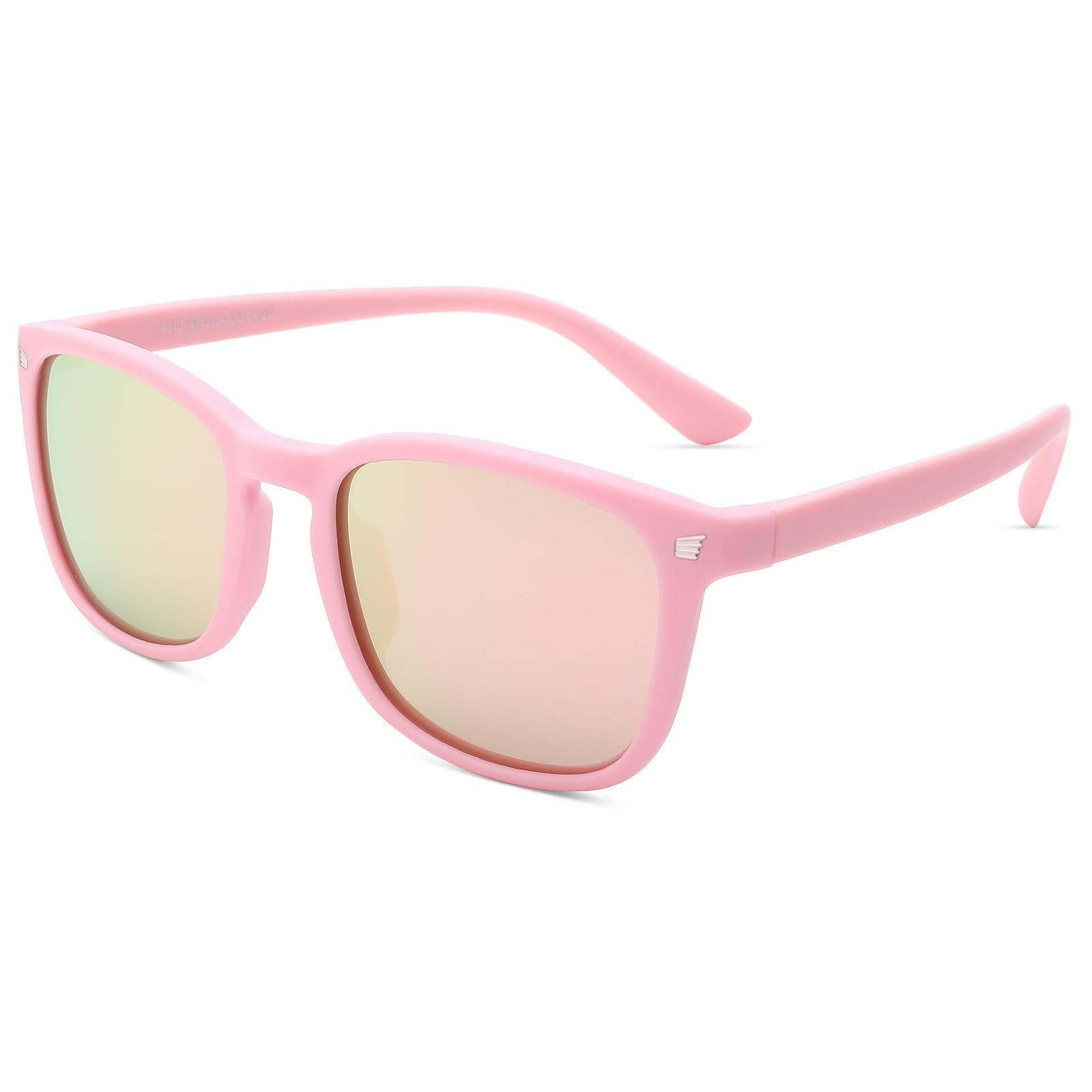 COASION Polarized Kids Sunglasses UV 400 Protection for Girls Boys Classic Retro Style Toddler Shades Age 3-12