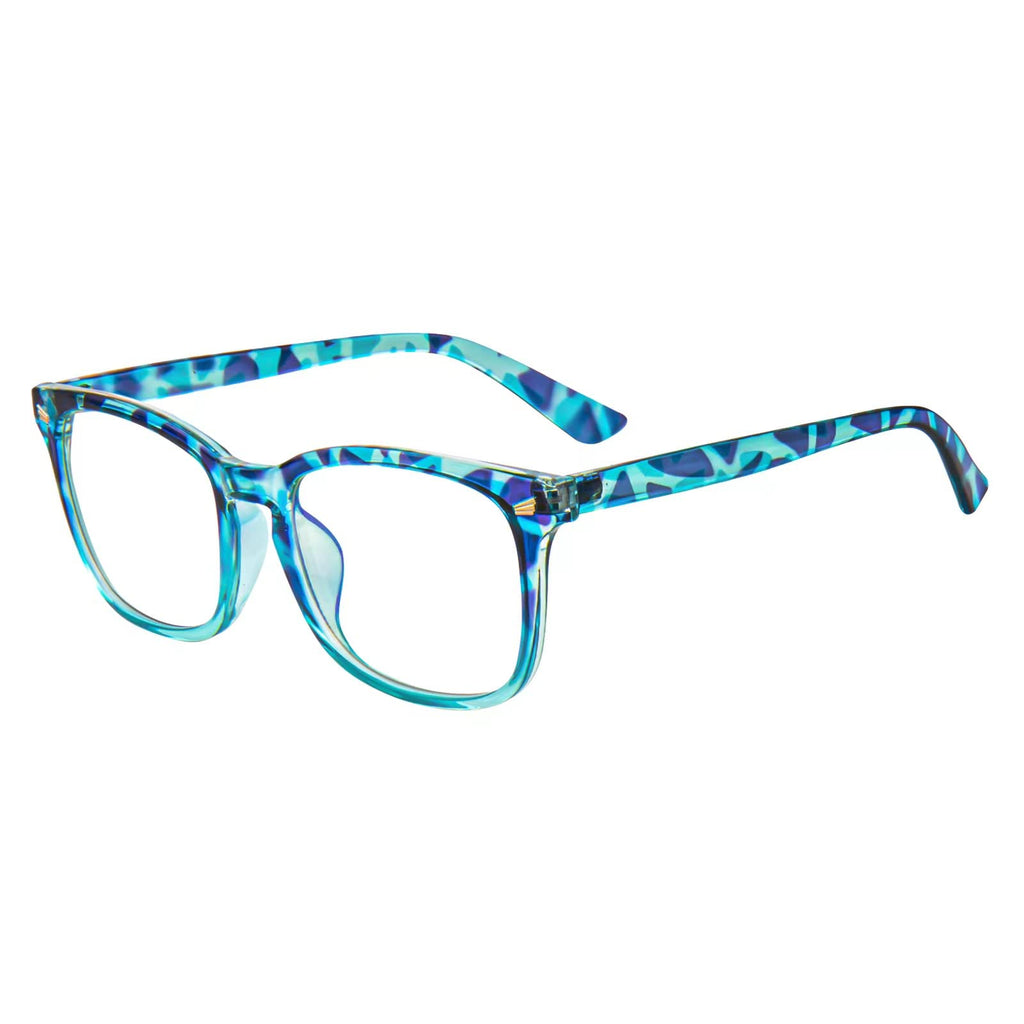 MAXJULI Blue Light Blocking Glasses,Computer Reading/Gaming/TV/Phones Glasses for Women Men(Transparent)