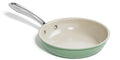 Redchef Ceramic Non Stick Egg Pans, Nonstick Frying Pan Skillet, 8 inch Cooking Pan Non Toxic with Stay Cool Handle for Induction, PTFE & PFAS & PFOA Free, Dishwasher/Oven Safe (Blue)