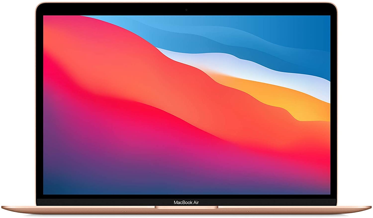 Apple Late 2020 MacBook Air with Apple M1 Chip, 13-inch, 8GB RAM, 256GB SSD, Gold (Renewed) | 256GB SSD, Renewed, M1, 2020, Gold, 13 inch