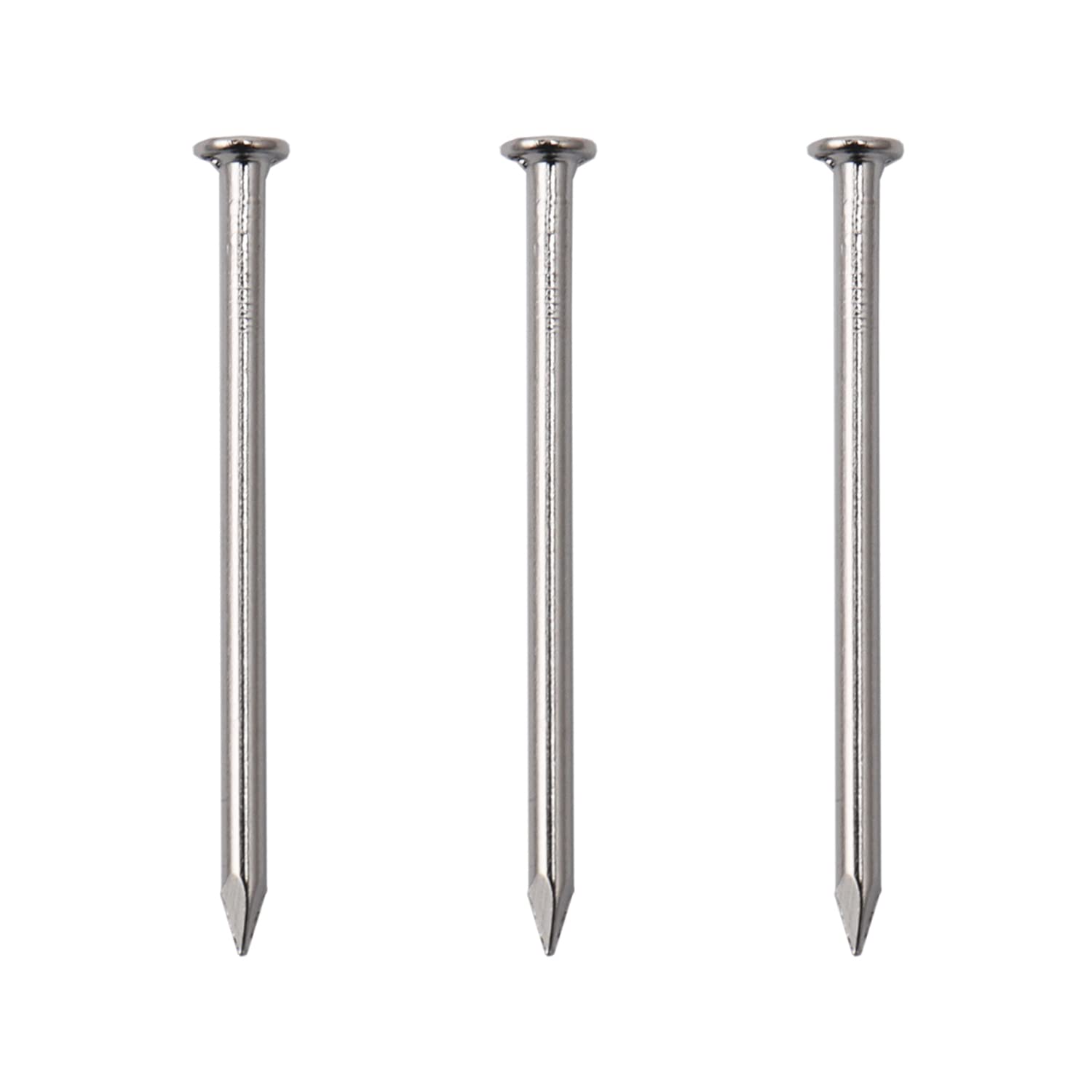 240pcs Gold Hardware Nails, 1-1/2” × 14 Ga Brass Plated Wood Nails, Nails for Hanging Wall Decor, Finishing Nails, Picture Hanging Nails, Wall Nails, Roofing Nails