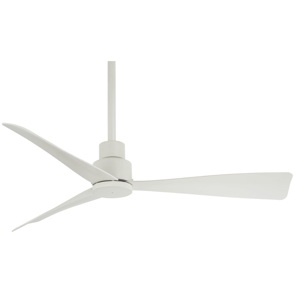 MINKA-AIRE F786-CL Simple 44 Inch Outdoor 3 Blade Ceiling Fan with DC Motor, Coal