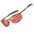 AEVOGUE Polarized Sunglasses For Men Rectangle Metal Frame Retro Sun Glasses AE0395
