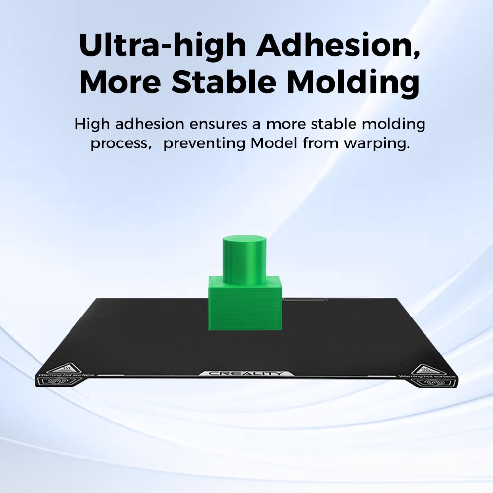 Creality Ender 3 V4 Build Plate, Original PEI Printing Plate Kit 225*250mm, Flexible Spring Steel Magnetic Platform Plate, Easy Print Removal, Heat Resistant For Creality Ender 3 V4 Combo 3D Printer