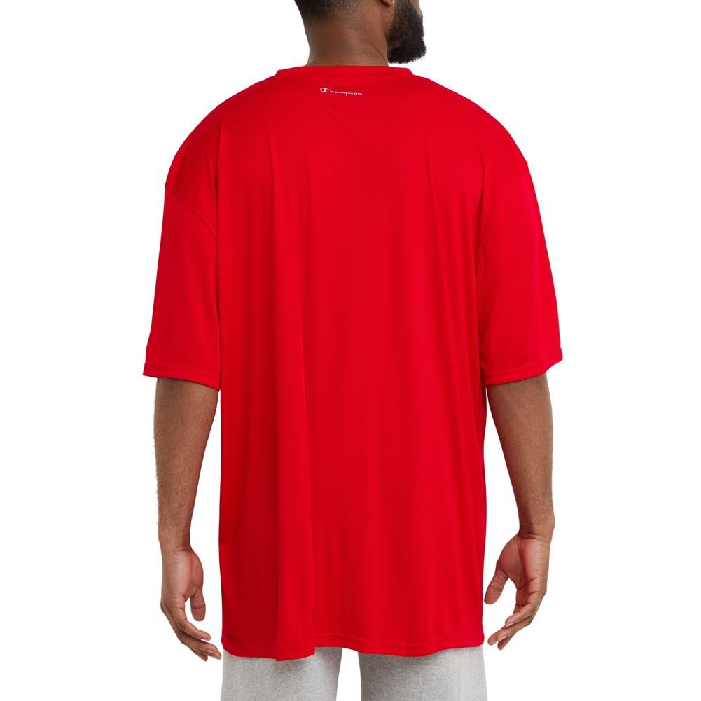 Champion Men's T-shirt, Sport Tee, Moisture Wicking, Anti Odor, Athletic T-shirt for Men (Reg. Or Big & Tall)