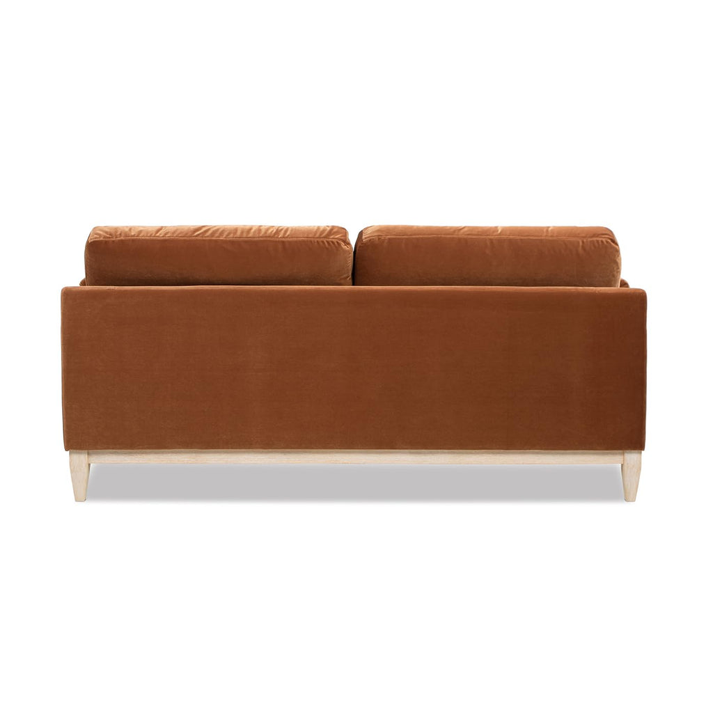 Jennifer Taylor Home Pasadena 36" Wide Modern Farmhouse Accent Arm Chair, Burnt Orange Performance Velvet