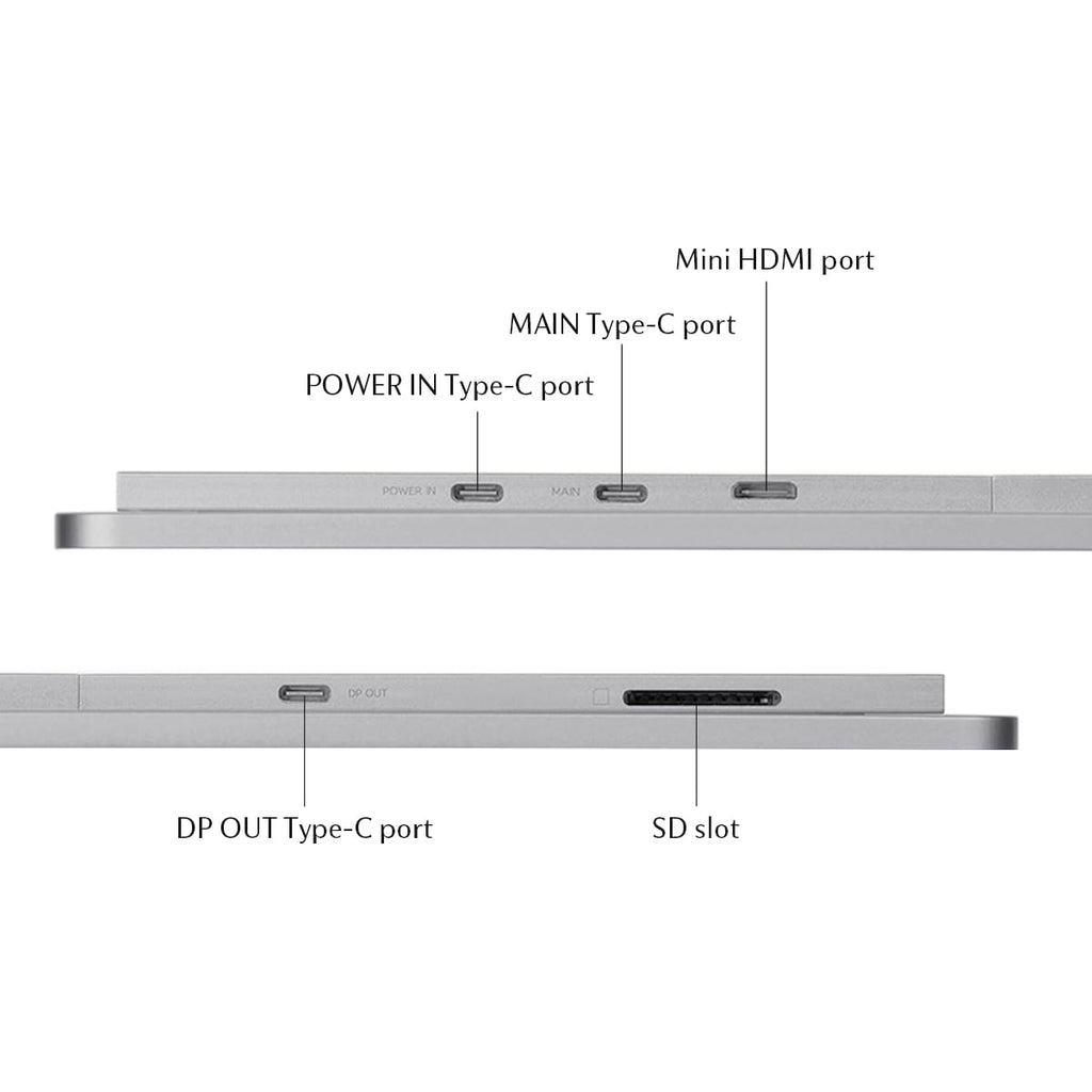 SOTSU FlipAction Pro 16" Gen2 Premium Portable Monitor | Super Compact | Pivot Rotate | 2560x1600 DCI P3 | 120Hz | 400 Nits | Full Metal CNC | Perfect Match for Mac and Windows (Metallic Gray)