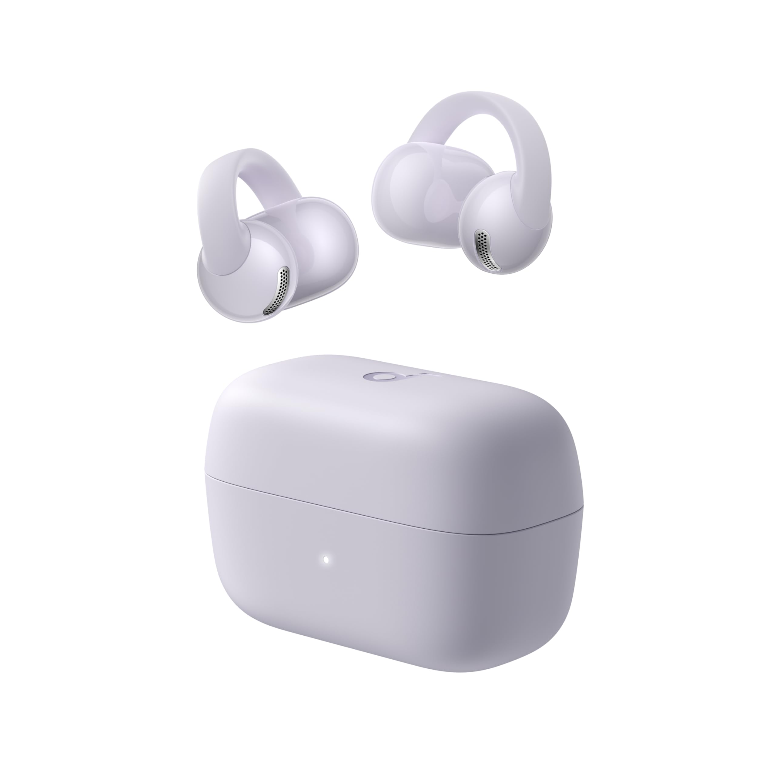 Soundcore C50i by Anker Open Ear Earbuds, Clip-On Headphones Over Ear for Running Workout, 12mm Drivers Powerful Bass, IP55 Waterproof, Bluetooth 6.0 Hi-Res, FlexiClip Design