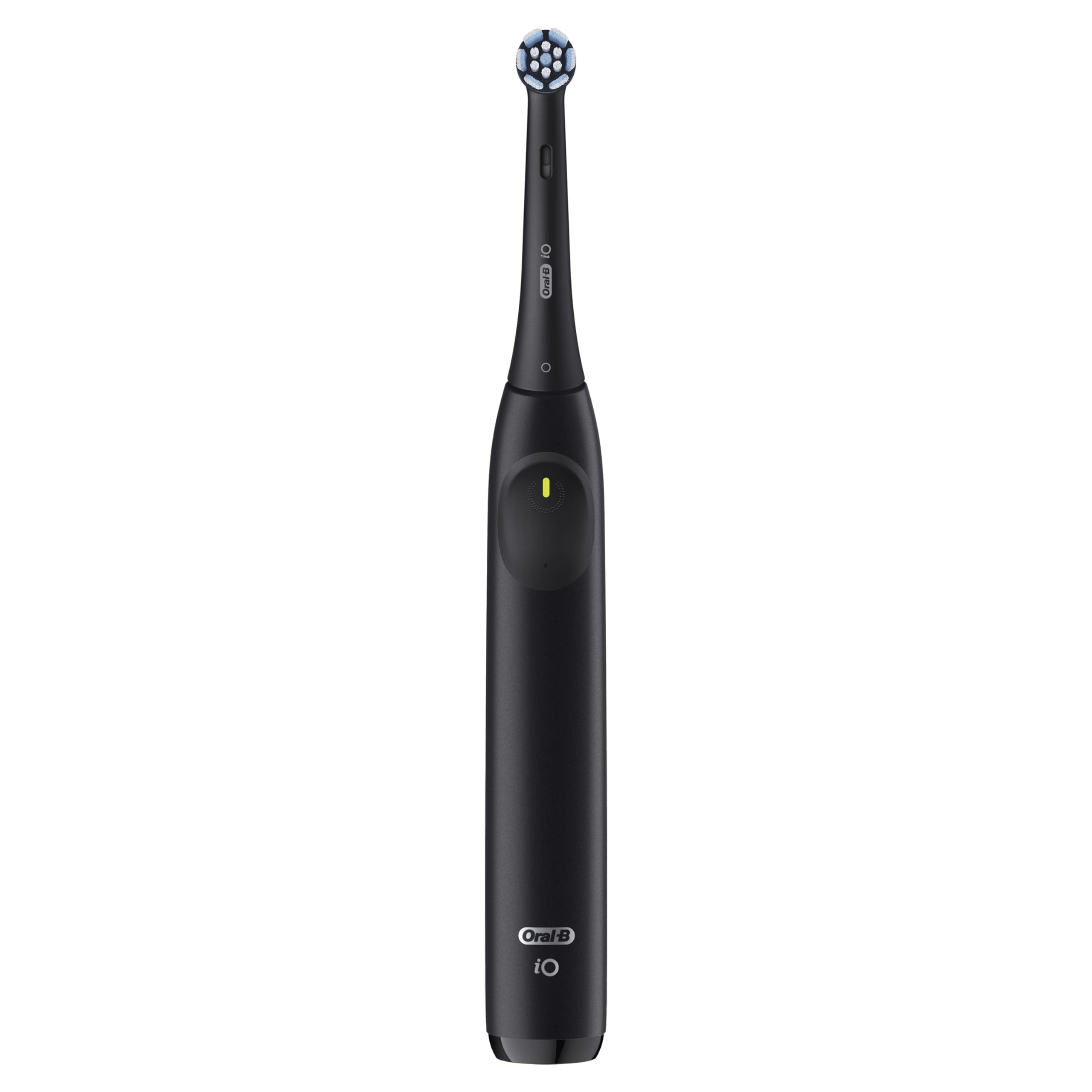 Oral-B Rechargeable Electric Toothbrush, iO2 Starter Kit, 3 Cleaning Modes, Automatic Pressure Sensor to Protect Gums, 2 Brush Heads, Forest Green