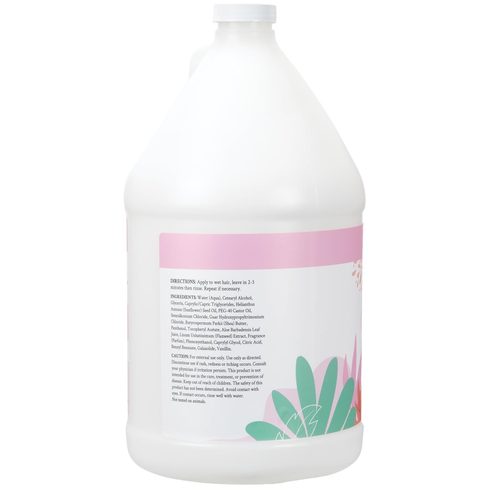 Ginger Lily Farms Botanicals Moisturizing Conditioner for Dry Hair, 100% Vegan & Cruelty-Free, Apple Pear Scent, 1 Gallon Refill (128 fl oz)