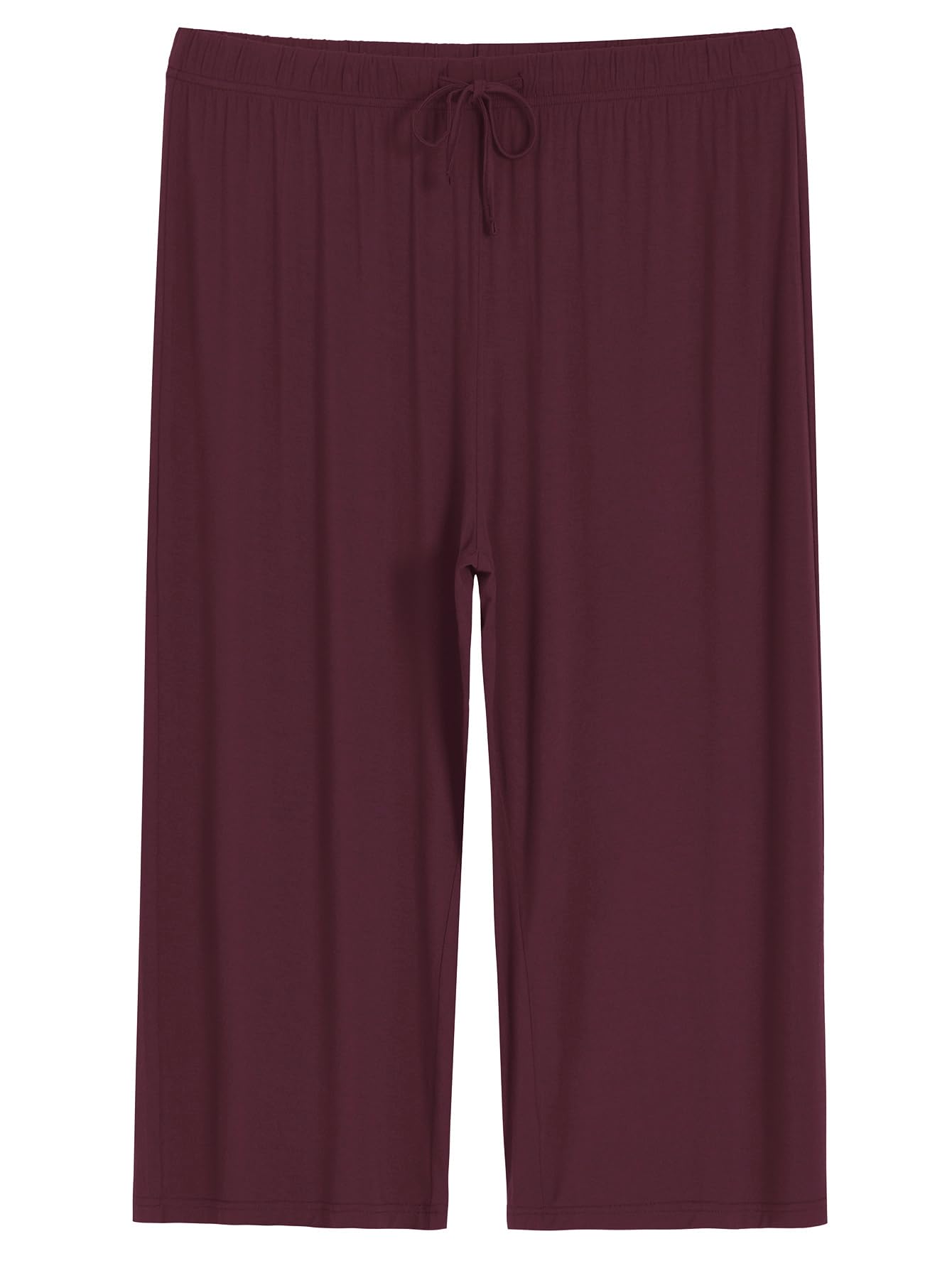 Latuza Women's Plus Size Capri Pajama Pants Wide Leg