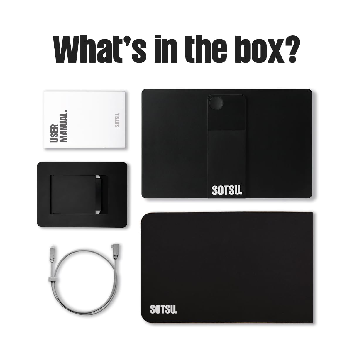 SOTSU FlipAction Pro 16" Gen2 Premium Portable Monitor | Super Compact | Pivot Rotate | 2560x1600 DCI P3 | 120Hz | 400 Nits | Full Metal CNC | Perfect Match for Mac and Windows (Metallic Gray)
