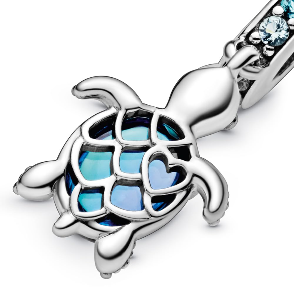 PANDORA Moments Women's Sterling Silver Labrador Puppy Dog Dangle Charm for Bracelet