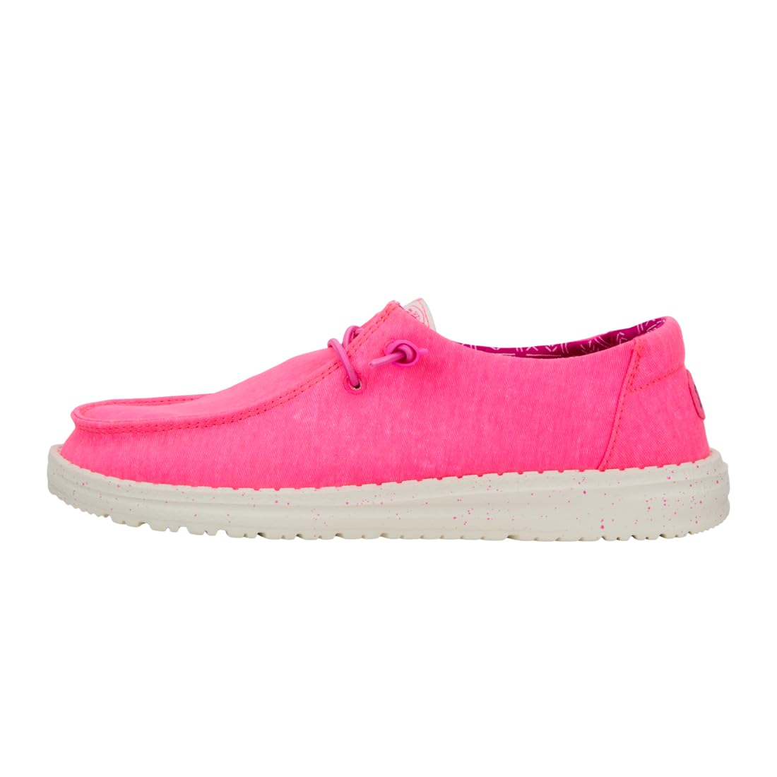HEYDUDE Wendy Stretch Canvas Women’s Shoes, Women’s Slip-on Loafers, Comfortable & Light-Weight